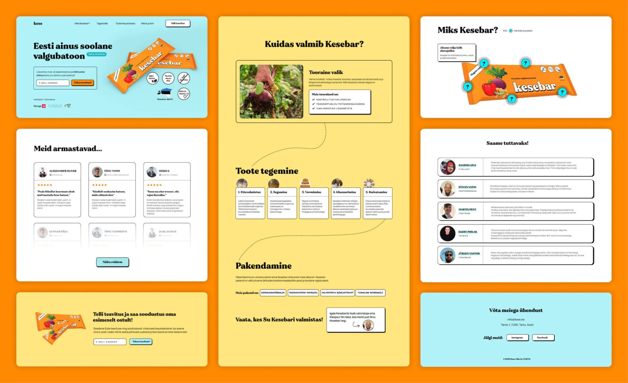 Kese protein bar packaging design final version