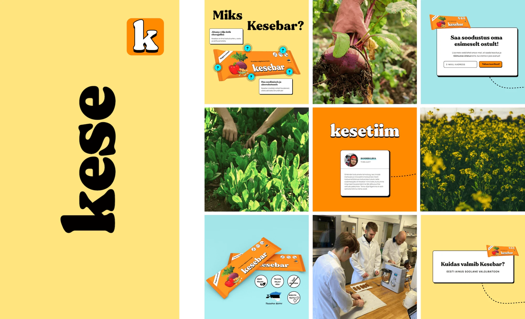 Kese landing page final version