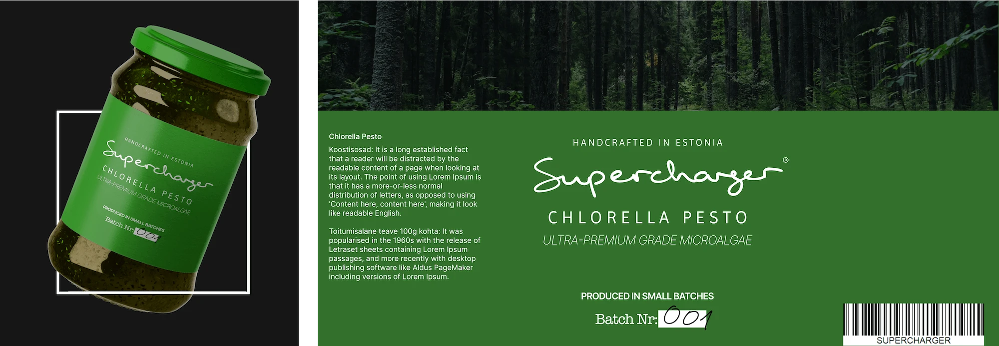 Supercharger presentation design for hackathon finals